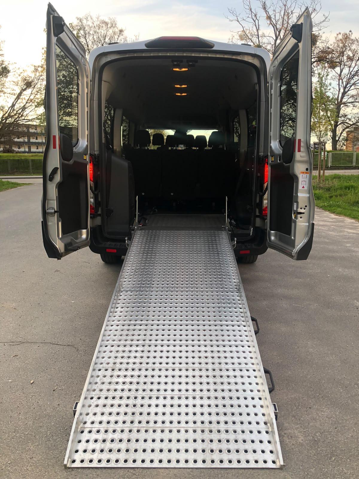 Rollstuhlrampe Fahrdienst Blume